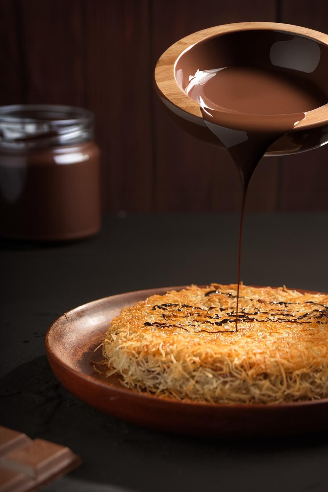 Chocolate Kunafa Size Medium (Only For Lahore)