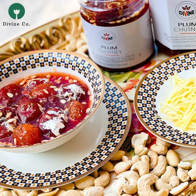 Signature plum chutney-Aloo bukhara chutney