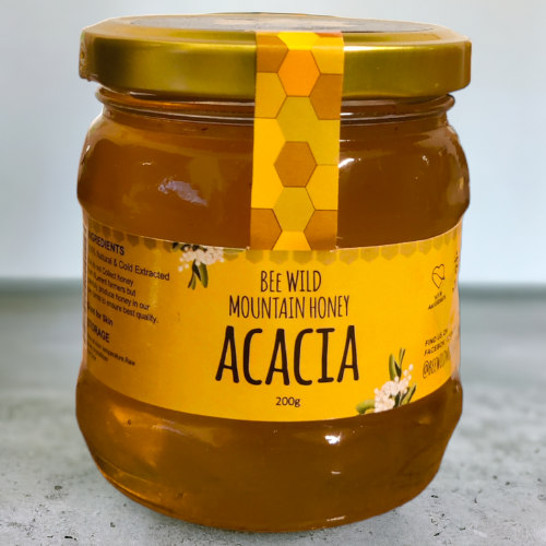 White Acacia Honey Bee Wild Honey