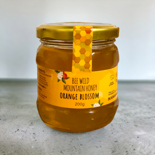 Orange Blossom Honey Bee Wild Honey